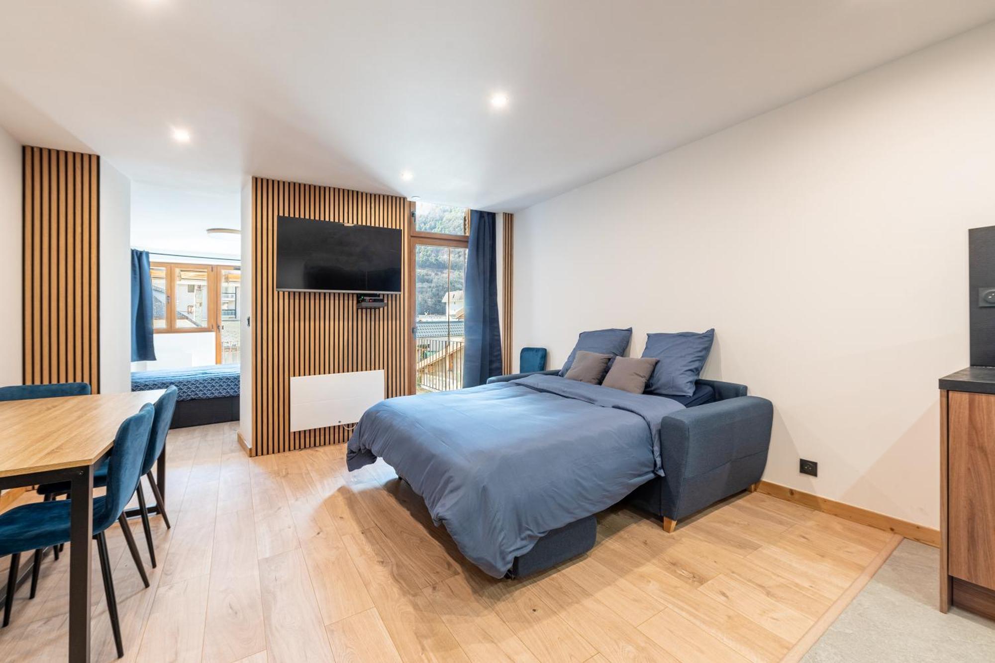 Appartement T2 "Le De Funes" Moutiers  Bagian luar foto