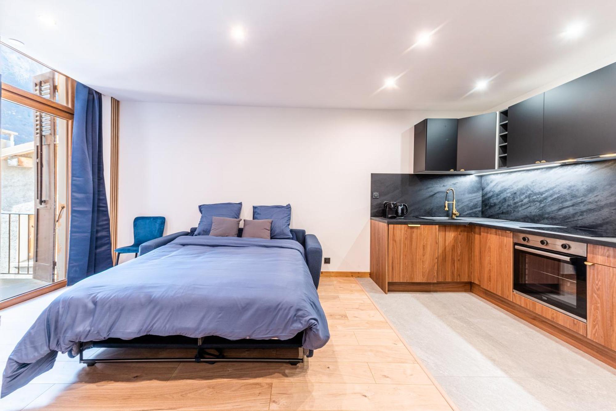 Appartement T2 "Le De Funes" Moutiers  Bagian luar foto